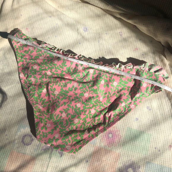 Lilly Pulitzer Pink & Green Floral Bikini - Picture 10 of 10